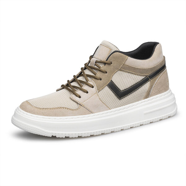 Cowhide Round head Sneaker - Image 3