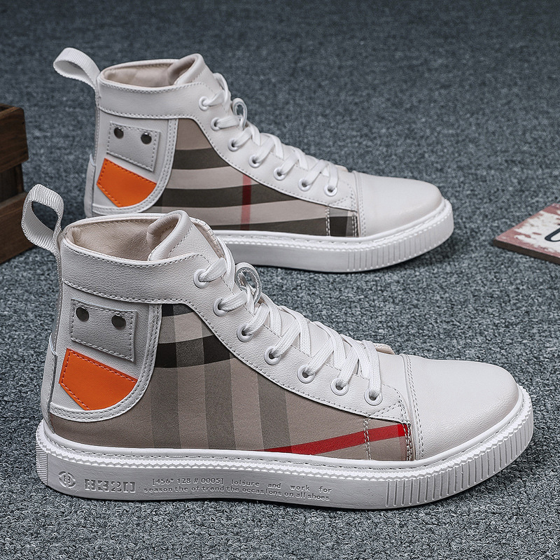 All-match Mid-high Top Sneakers