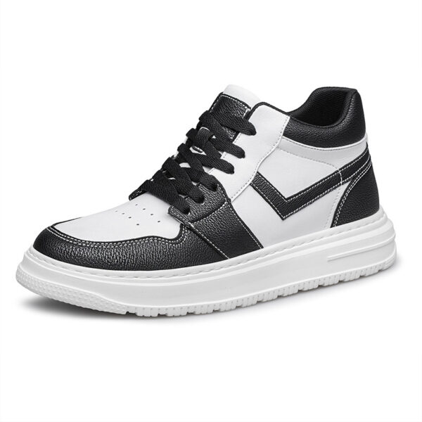 Cowhide Round head Sneaker - Image 5