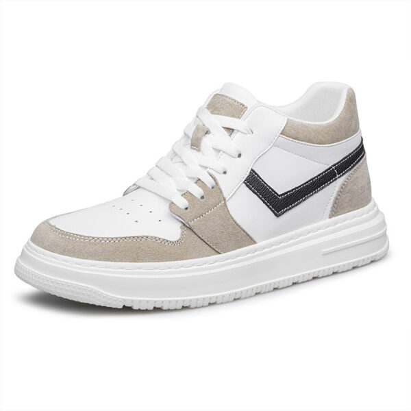 Cowhide Round head Sneaker - Image 2